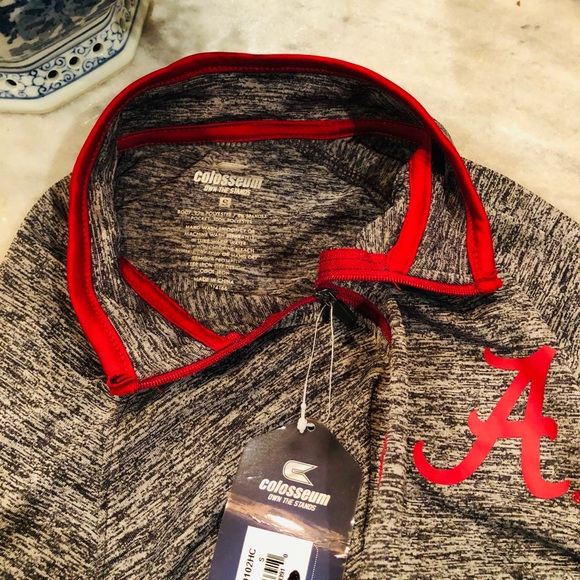 ALABAMA 3/4 zip Pullover Jacket S NWT! 2B1 - Picture 5 of 8
